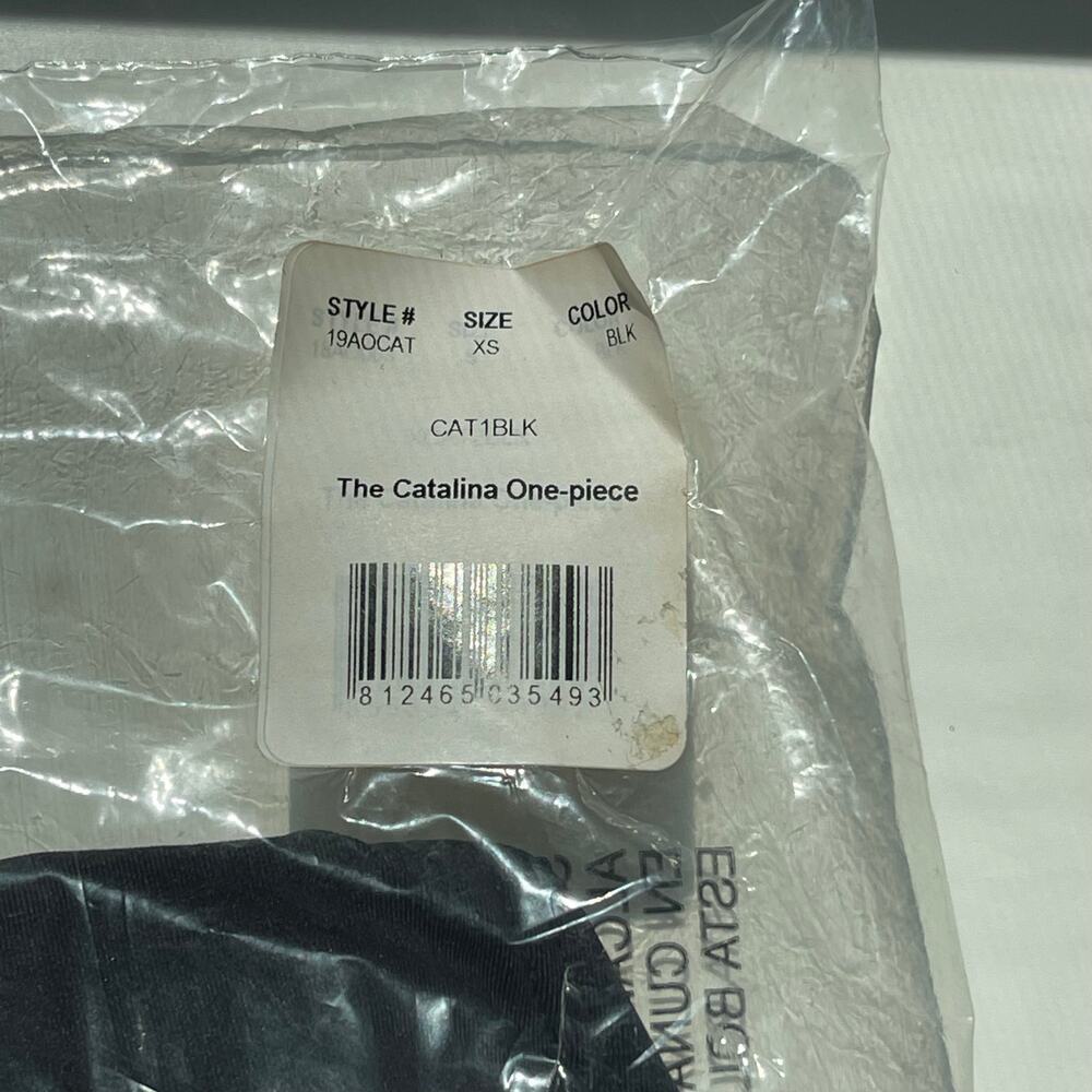Andie Swim The Catalina One Piece Swimsuit XS Black NWT - Picture 15 of 15